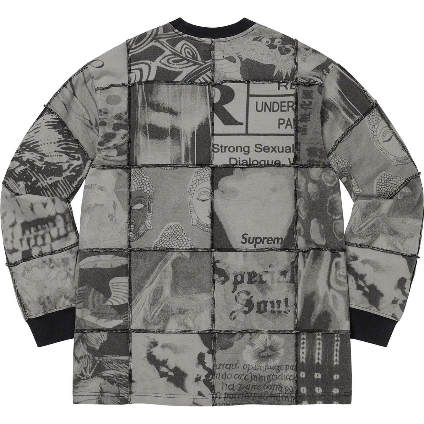 Mosaic Patchwork L/S Top view 7